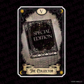 The Collector Tarot Card Weatherproof Vinyl Sticker | Bookish Gift | Romance Reader Collectable