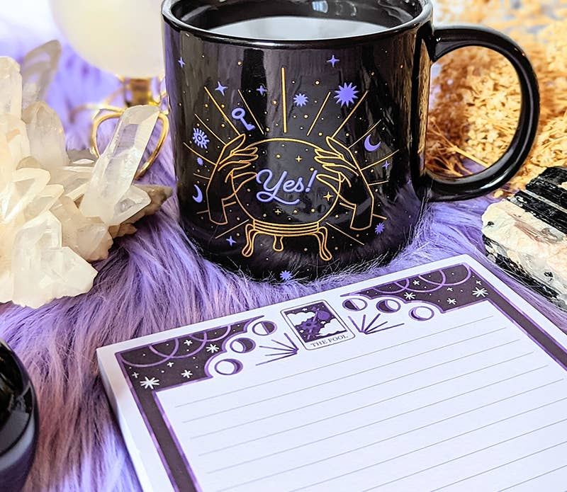 Tarot Notepad - Major Arcana, Memo, Notebook, Colorful