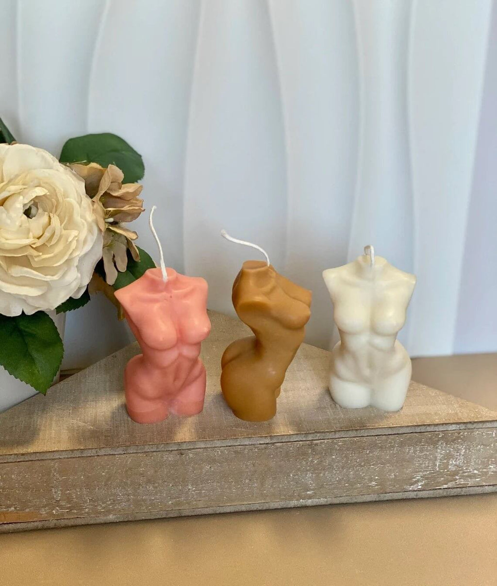 Female Body Candle | Handmade Home Decor